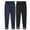 Denim blue+Denim black, variant on 2 Pack Girls Fleece Leggings Toddler Warm Winter Fleece Lined Leggings for Girls in 2-13 Years