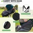 thumbnail image 3 of MAZEL 6-Way Golf Stand Bag for Men and Women, Lightweight Golf Bag with Stand,Dual Strap,Dust Cover, 3 of 6