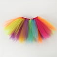 thumbnail image 4 of YOUYEDIAN Tulle Tutu Skirt Girls Layered Tutu Mini Skirt Princess Ballet Skirts (Multicolor, One Size), 4 of 5