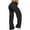 Black, variant on Wide Leg Pants For Womens High Waist Straight Leg Yoga Pants Loose Stretch Gym Workout Sweatpants Casual Lounge Butt Lifting Bottoms