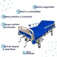 thumbnail image 4 of Cama Hospitalaria Gran Shopping Azul Con Barandales de Lujo, 4 of 8