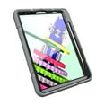 thumbnail image 2 of Case for iPad Pro 11 Inch 5th Generation 2024, Heavy Duty Military Grade Protective Shockproof Rugged Silicone PC Cover with Built-in Stand & Pencil Holder for iPad Pro 11 2024,  Grayblack, 2 of 5
