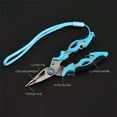 thumbnail image 6 of Hvmvliv Fishing Pliers 4.92x1.57in Stainless Steel Fishing Pliers with Sheath, Hook Removers, Fishing Pliers Outdoor Fishing Supplies Blue, 6 of 9