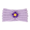 thumbnail image 4 of Hair Rope Children'S Wool Headband Top Hairband For Warm Autumn And Winter Hairband Solid Flower Headband 21 Color, Hair Rope for Women, 4 of 4