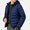 Navy, variant on HAOTAGS Teen Boys Hooded Puffer Coat (9-17) Lightweight Warm Quilted Jacket Purple Size 11