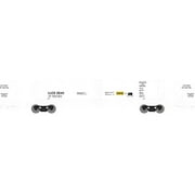 Athearn N Scale RTC 20,900-Gallon Acid Tank Car LLCX Inc. (White) #2645