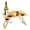 Magnetic Suction General Style, variant on Kato Bamboo Folding Portable Wine Picnic Table, Functional Snack Tray Detachable Table with Wine Bottle and Glass Holder ,Ideal Wine Lover Gift