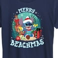 thumbnail image 3 of Lilo & Stitch - Merry Beachmas Christmas - Women's Short Sleeve Graphic T-Shirt, 3 of 5