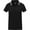 Solid Black, variant on Womens Amarago Short-Sleeved Polo Shirt