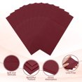 thumbnail image 3 of 100 Pcs Servilletas Desechables con Sensación de Lino y Bolsillos para Cubiertos Incorporados, Servilletas de Papel para Cuchillo y Tenedor Rojo Vino, 3 of 6