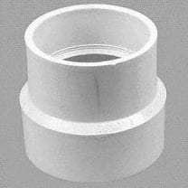 Genova Products 71544 Sewer Pipe Adapter Couplings, 4" x 4"