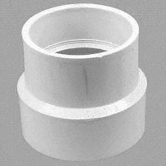 Genova Products 71544 Sewer Pipe Adapter Couplings, 4" x 4"