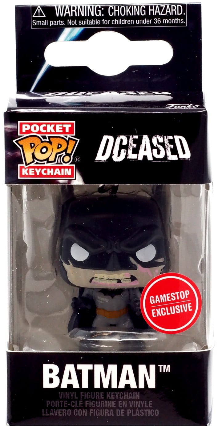 Keychain Batman Gamer Glow Chase Gamestop Exclusive NEW Funko Pocket Pop 