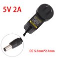 thumbnail image 1 of Adaptador de fuente de alimentación conmutada CA a CC 5,5 mm * 2,1 mm 5,5 mm * 2,5 mm 5V 2A Tmvgtek 1xh2bw0yx3sw3bf2D01, 1 of 6