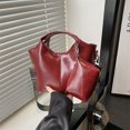 thumbnail image 4 of Nuevo bolso de mano de gran capacidad, versátil y de gran valor, para desplazamientos diarios, estilo sencillo, tipo cesta de verduras, bandolera de hombro, otoño 2025, 4 of 5