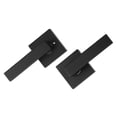 thumbnail image 2 of STAWAY Matte Black Passage Door Handle - Reversible Lever, Easy Install, 45° Rotation, No Lock, Perfect for Home & Office, Durable Zinc Alloy, 2 of 9