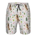 thumbnail image 3 of Fotbe German Shepherd Dog Trajes de Baño Estampados para Hombre, Shorts de Verano de Secado Rápido, Ropa de Playa, Bañadores-3X-Large, 3 of 6