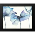 thumbnail image 2 of Hendrick, Cathy 14x12 Black Modern Framed Museum Art Print Titled - Blue Poppy I, 2 of 5
