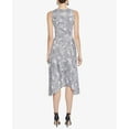 thumbnail image 5 of Rachel Roy Robe Florale Ligne A pour Femmes, Gris, 0, 5 of 5