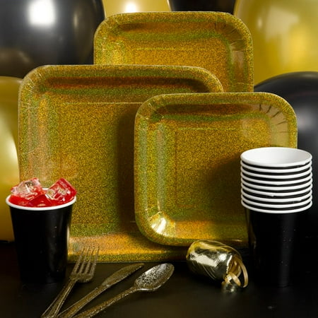 Gold Prismatic Basic Party Pack For 8