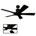 thumbnail image 3 of Aviator 54" Matte Black Smart Ceiling Fan with Remote Control, 3 of 11