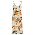 thumbnail image 5 of Autumn Harvest Maple Leaves Thanksgiving Fine Art Sleeveless Dress Summer Dress Woman 2025, 5 of 7