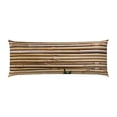 thumbnail image 2 of Disketp Bamboo Raft Print Body Pillow Cover - Super Soft 20x54 Body Pillow Case,Long Side Hidden Zipper, 2 of 8