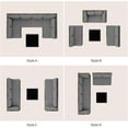 thumbnail image 2 of Gasee Patio Furniture Set, 7 Pieces Outdoor Conversation Set with Rattan Sectional Sofa, Coffee Table for Garden Backyard, Gray Cushion, 2 of 6