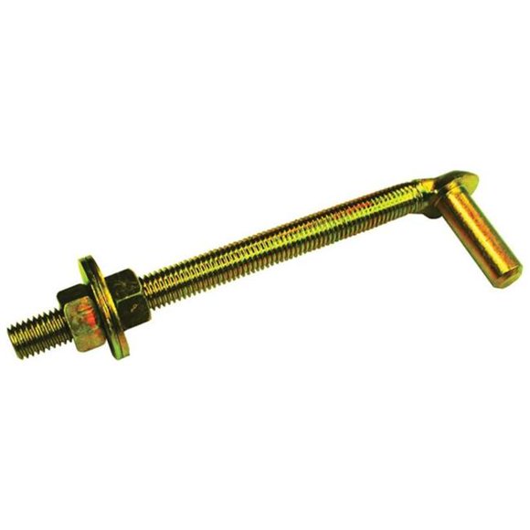 Henssgen Hardware 7100-8 0.62 x 8 in. Crochet de Boulon pour Porte