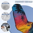 thumbnail image 6 of KUIFORTI Palm Tree Print Car Seat Cover Towels Front Seats Versatile Car Sweat Seat Cover with Storage Bag for Swimming Pool Camping Beach Yoga Towels Mat 60 x 33 Inch, 6 of 7