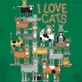 thumbnail image 3 of CafePress - I LOVE CATS T Shirt - Women's Traditional Fit Dark T-Shirt, 3 of 4
