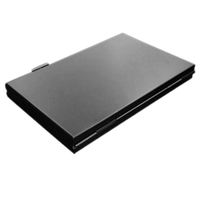 Estuche de transporte para tarjetas de memoria Tarjeta Micro SD TF Caja de almacenamiento de 24 ranuras Estuche protector a prueba de golpes de aleación de aluminio Speravity DZ7443-03B