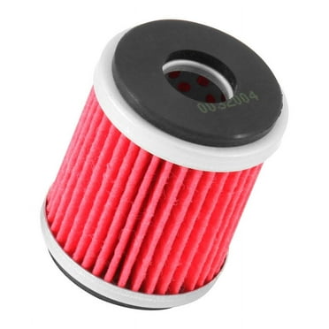 K&N Motorcycle Oil Filter: High Performance, Premium, Designed to be used with Synthetic or Conventional Oils: Fits Select Yamaha Vehicles, KN-141