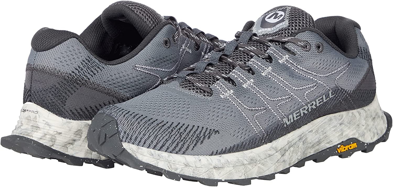 Merrell Mens Moab Flight Hiking Shoe 9 Monument - Walmart.com
