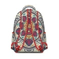thumbnail image 3 of Vintage Traditional Mandala Backpack with Padded Straps - Lightweight Daypack for Commuters, 3 of 5