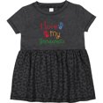 thumbnail image 3 of Inktastic I Love My Grandparents Girls Baby Dress, 3 of 5