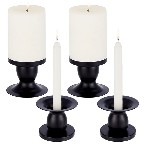 Iron Candle Holder DIY Candle Making Supplies Black 68x55mm Inner Diameter: 58.5mm