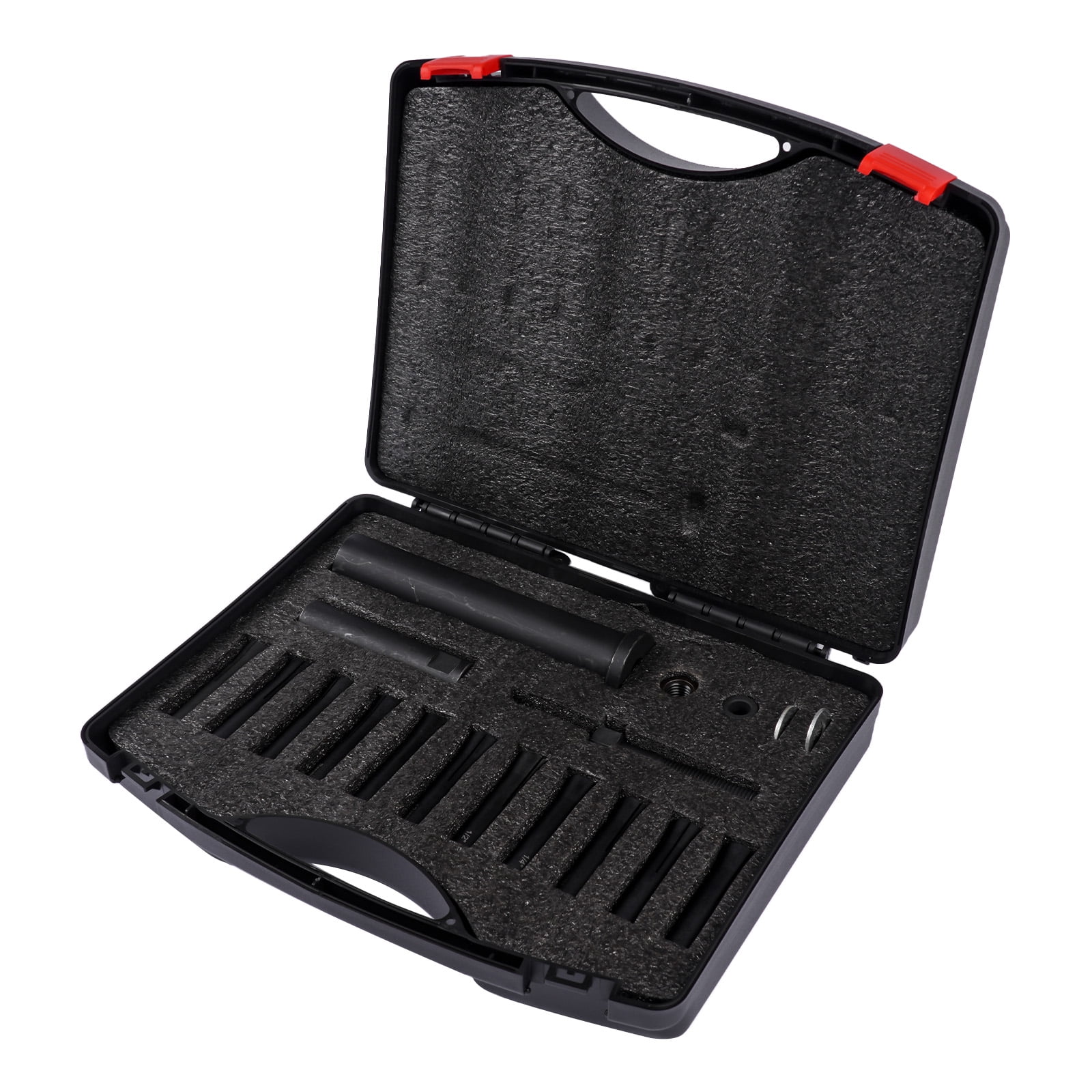 GELUOXI 18pcs In-Line Dowel Pin Puller Master Set 95400 Includes Both SAE Metric Collets, Efficient Dowel Pin Puller Tool