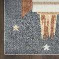 thumbnail image 5 of Nourison Astra Machine Washable 2'2" x 8' Sky Blue Kids Indoor Rug, 5 of 8