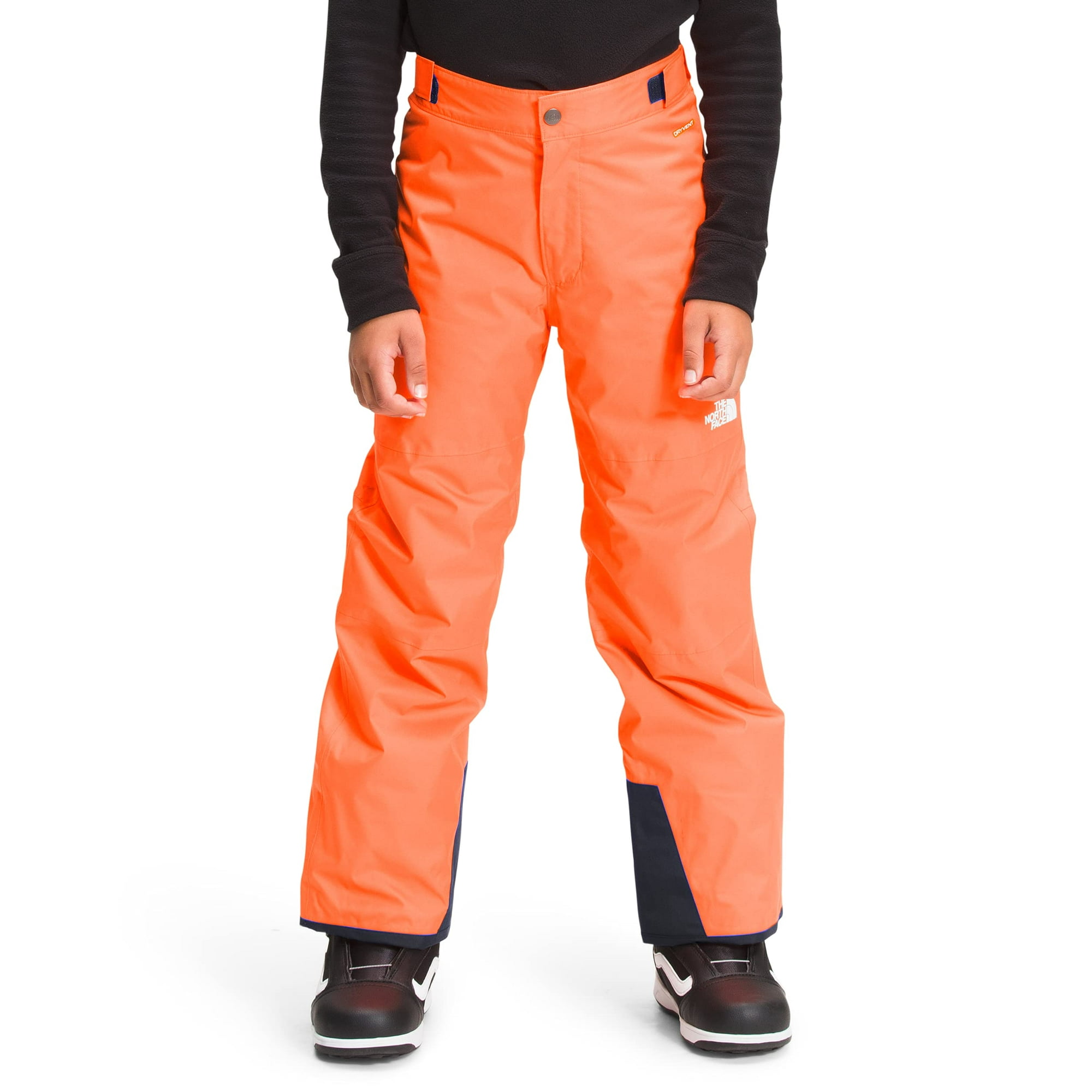 The North Face Boys' Freedom Insulated Pant, Power Orange, XL