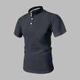 thumbnail image 3 of Kcolen Mens Golf Polo Men Belly Wearbreeze Collared Textured Stretchy Quick Dry Casual Short Sleeve Golf Shirt, 3 of 5