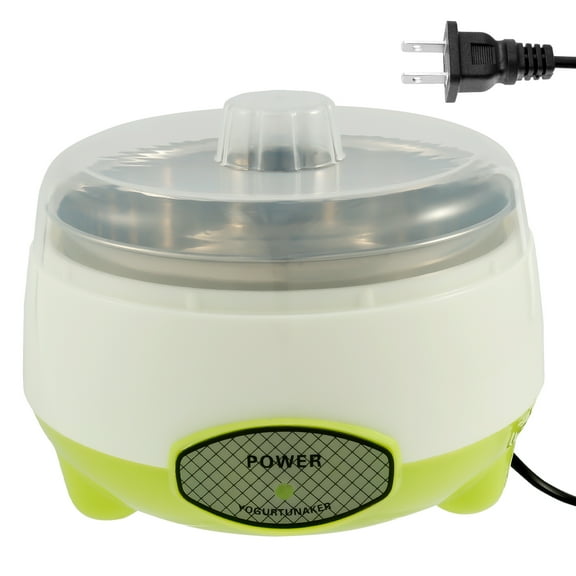 Automatic Constant Temperature Yoghurt Machine with 1 L Stainless Steel Liner Mini Electric Yogurt Maker for Home Kitchen
