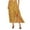 Yellow, variant on WRKEKC Long Skirts for Women Summer, Summer Skirts for Women, Women's Casual Floral Print Ruffle Side Slit A-Line Long Flowy Skirt