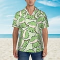 thumbnail image 4 of Goofa Cute Crocodile Hawaiian Shirt for Men, Unisex Summer Beach Casual Short Sleeve Button Down Shirts,Aloha Tropical Floral print shirt-Small, 4 of 9