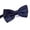 Dark Navy Blue - Adult, variant on Adjustable Pre-Tied Bow Ties for Boys, Handmade Polyester Bowtie, Classic Solid Formal Wear Bow Tie for Wedding Party