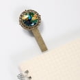 thumbnail image 3 of Peacock Book Mark in Antique Bronze: a Stylish Gift for Book Lovers and Readers, 3 of 5