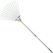 63 inch Adjustable Garden Rake,Leaf Rake