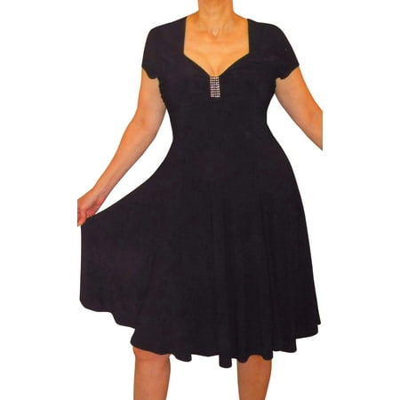plus dress empire waist cocktail clothing slimming funfash dresses womens spandex polyester loose