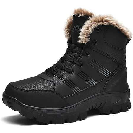 

Men s Snow Boots Outdoor Hiking Boots Waterproof Fluff Snow Sports Boots