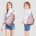 thumbnail image 2 of Cute Cartoon Dog Sling Backpack - Funny Bone Pattern Shoulder Bag (Adorable Pet Design, Lightweight & Durable), 2 of 4